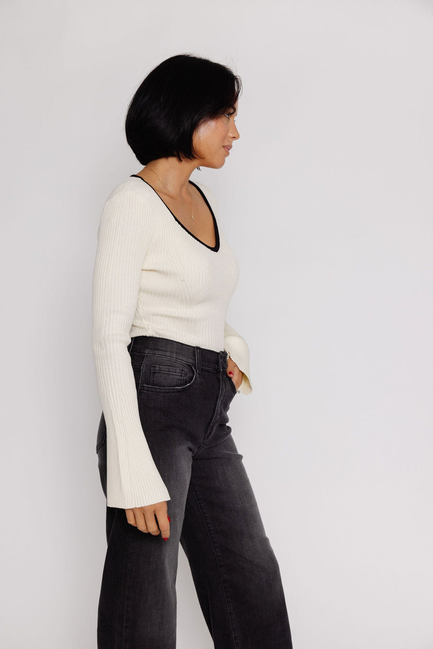 Florance Sweater Tee in Ivory