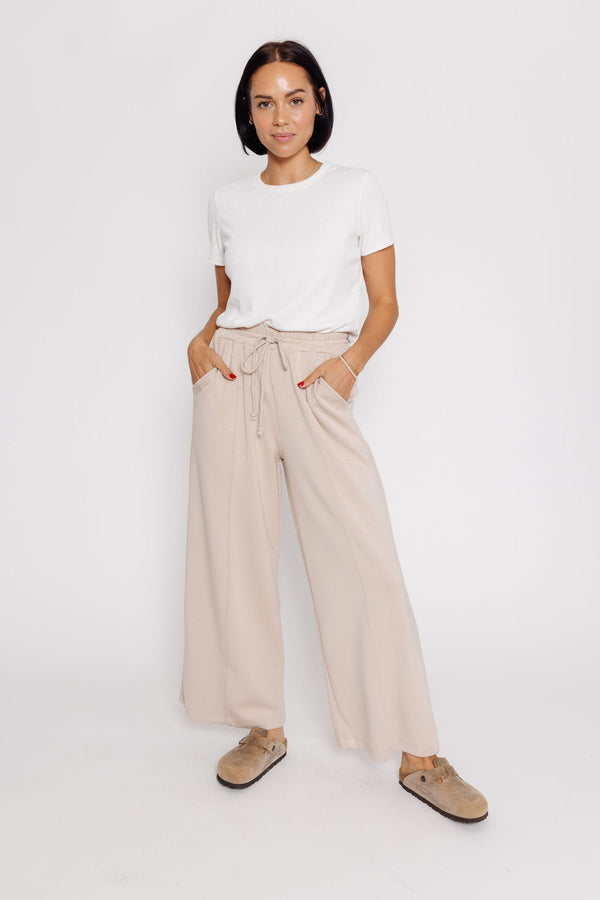 Galway Pant in Stone