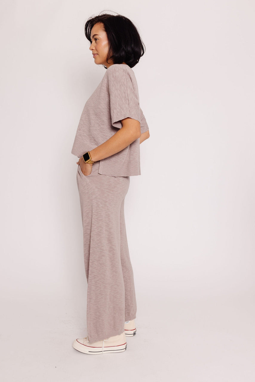 Geena Sweater Set in Mushroom