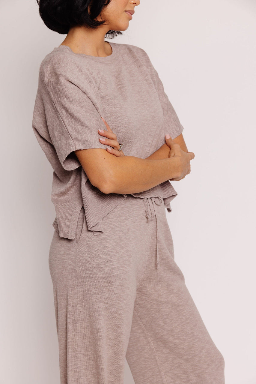 Geena Sweater Set in Mushroom