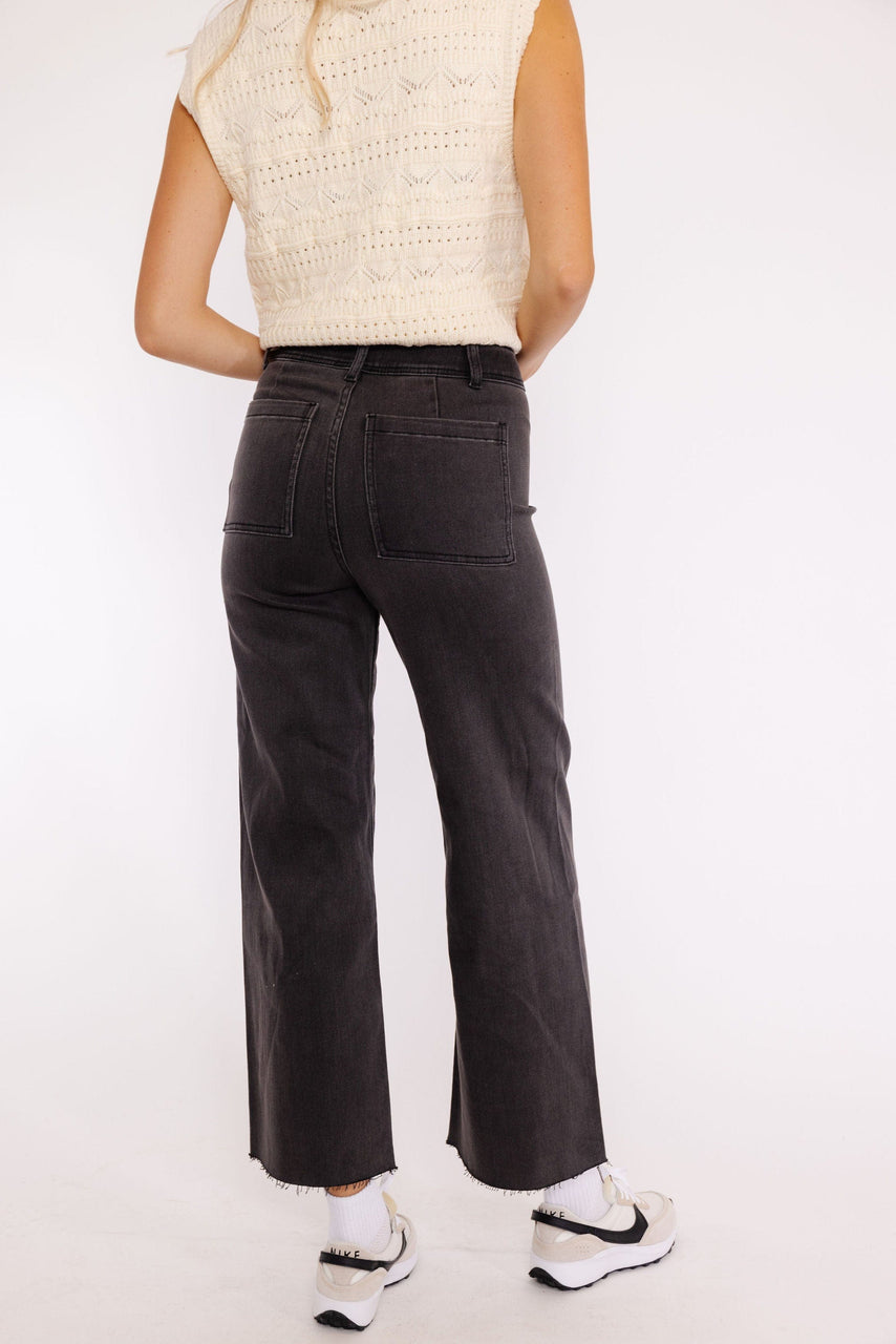 Hadley Pant in Washed Black