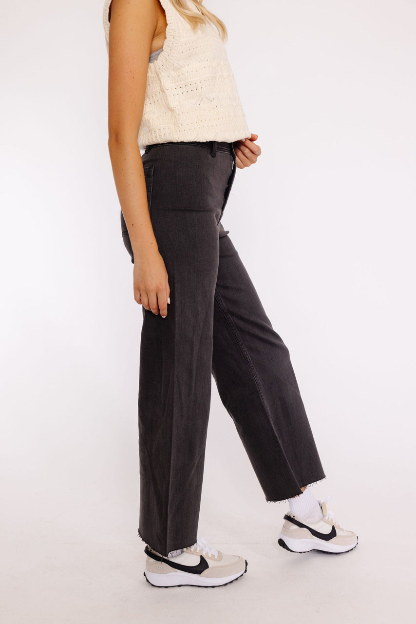 Hadley Pant in Washed Black