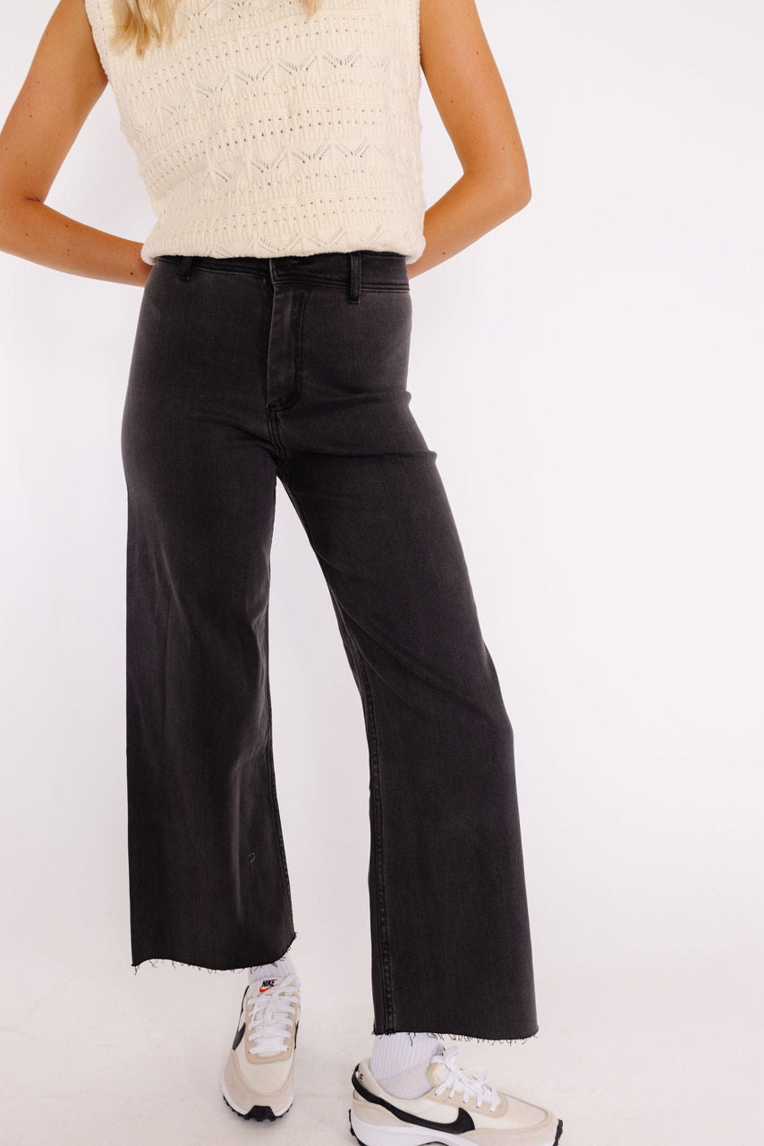 Hadley Pant in Washed Black
