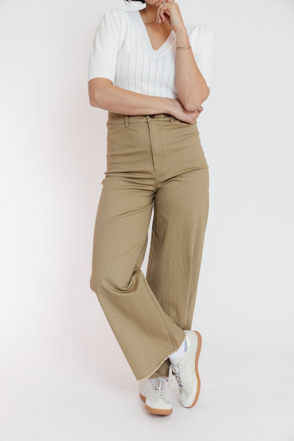 Harvest Field Pant in Straw