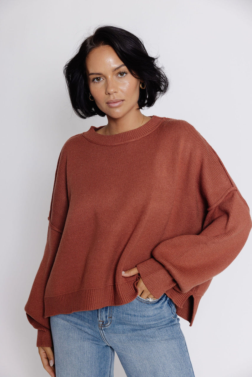 Hayley Sweater in Brick