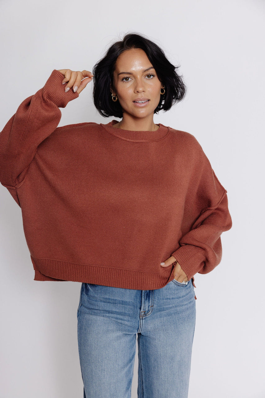 Hayley Sweater in Brick