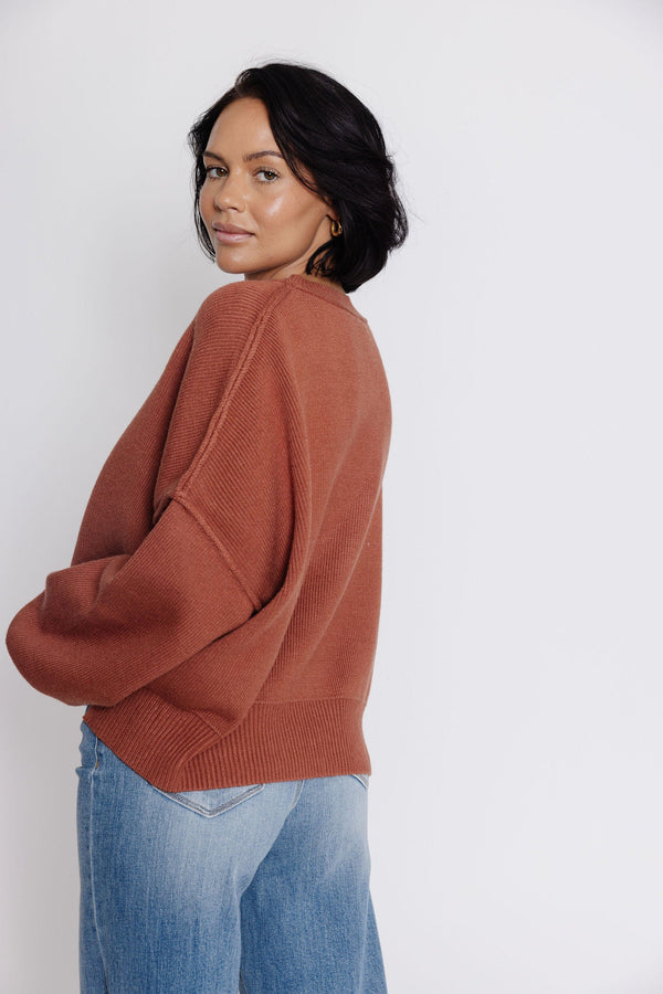 Hayley Sweater in Brick