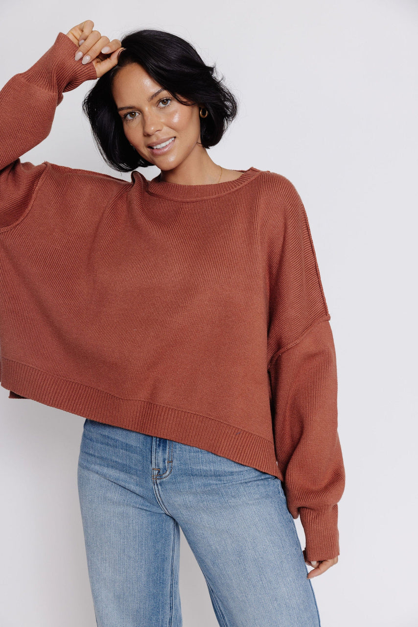 Hayley Sweater in Brick