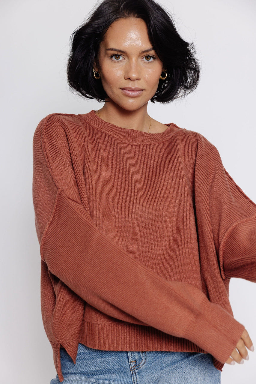 Hayley Sweater in Brick