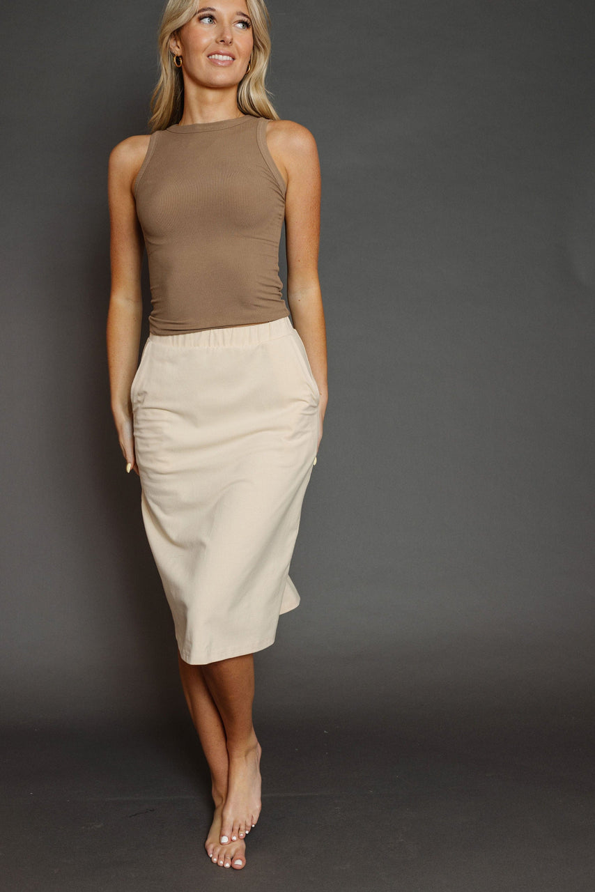 Irvine Skirt in Natural