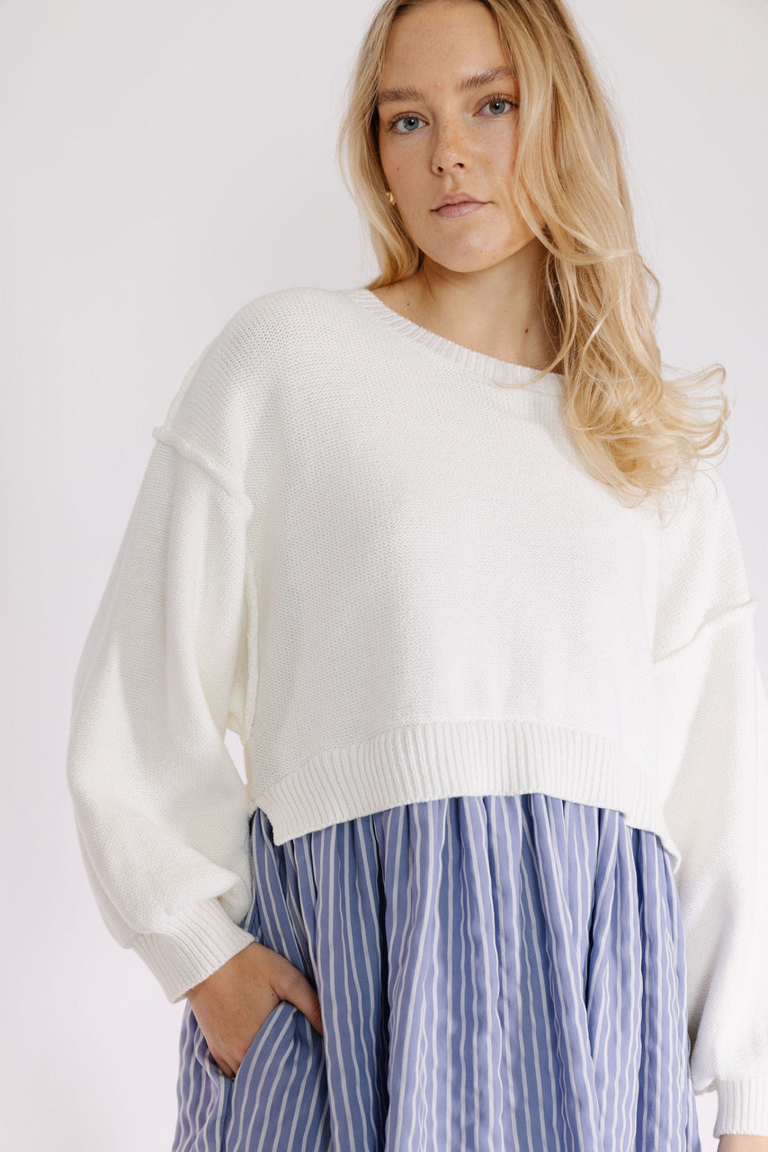 Isabel Dress in Blue