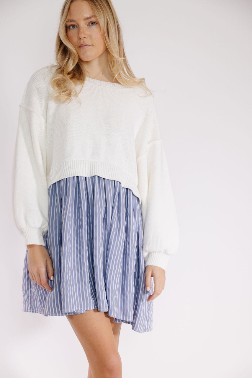 Isabel Dress in Blue