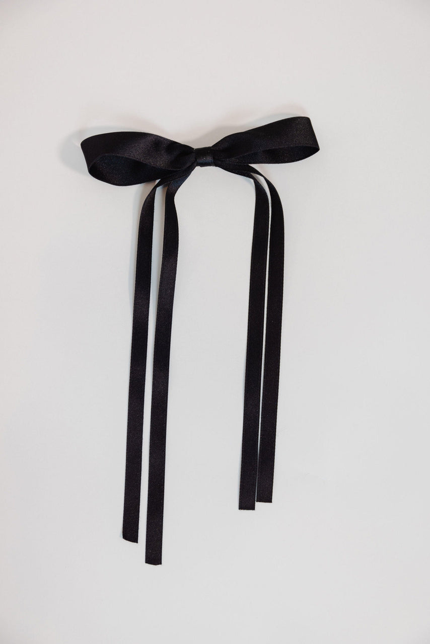 Hair Bow in Black