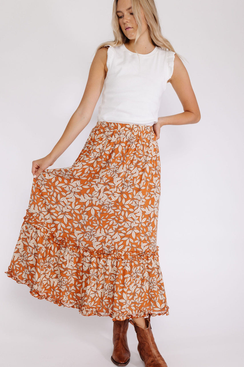 Jacky Skirt in Rust