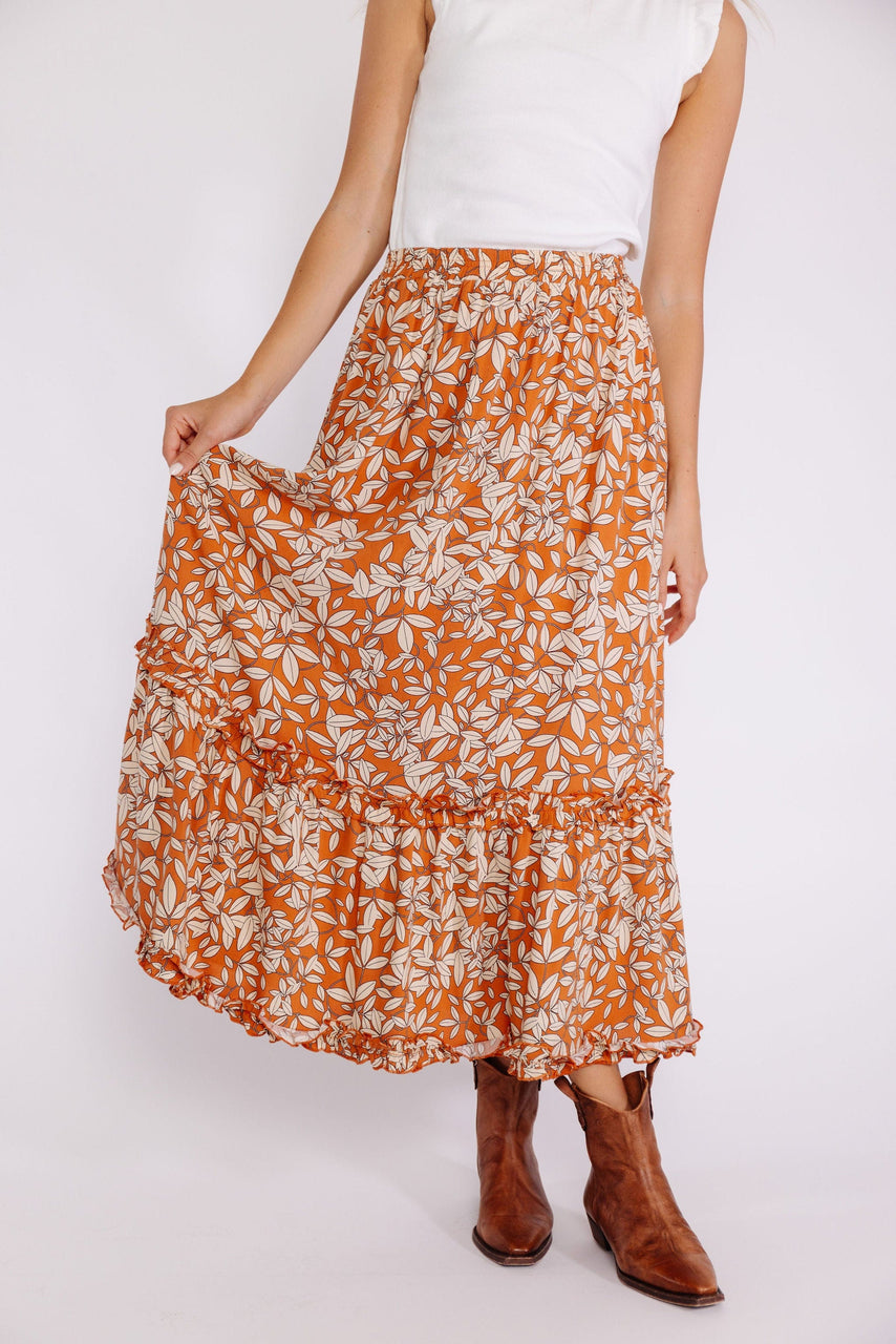 Jacky Skirt in Rust