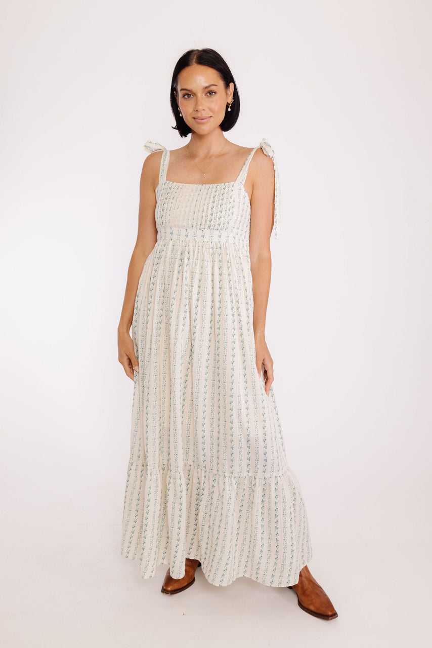 Jenkins Dress in Blue Poppy