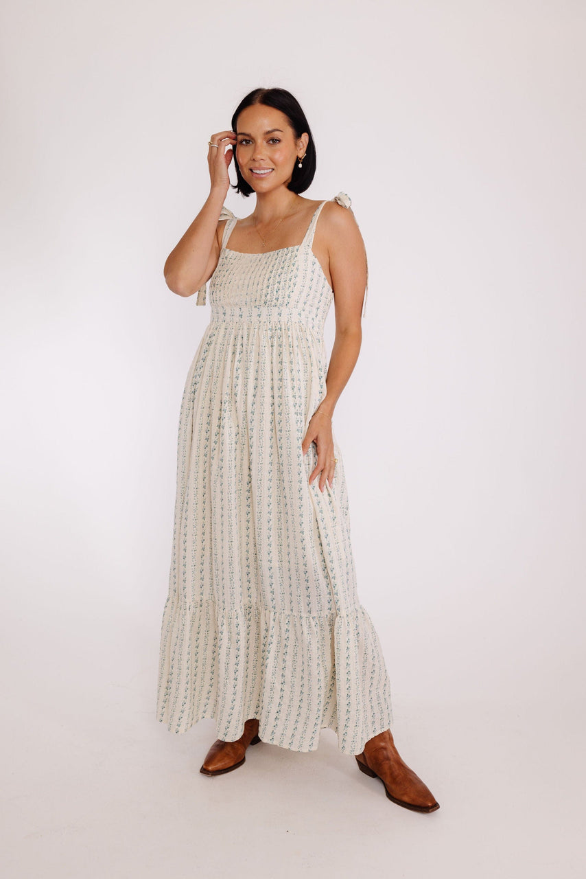 Jenkins Dress in Blue Poppy