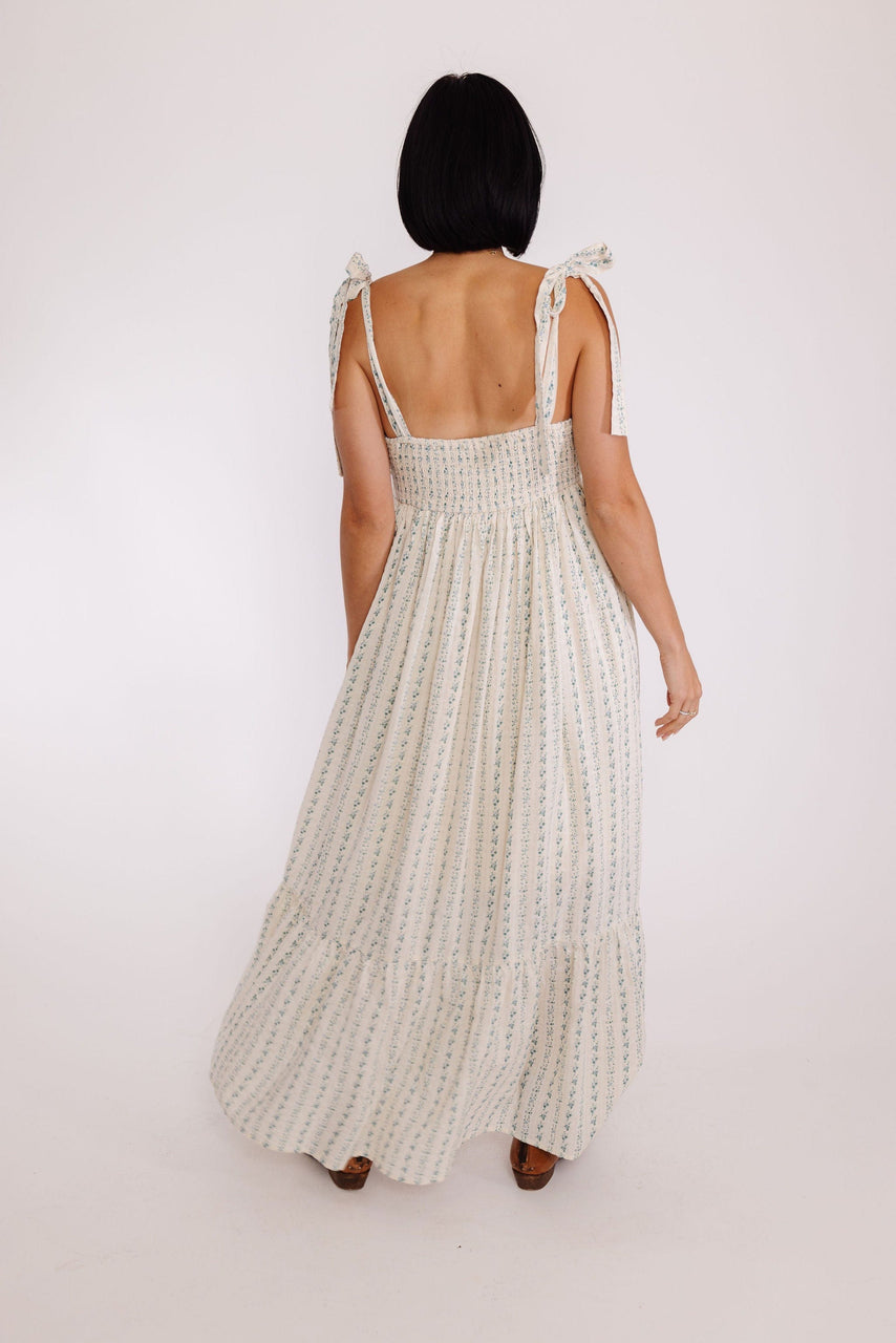 Jenkins Dress in Blue Poppy