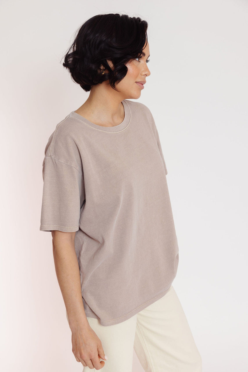 JoBelle Tee in Tan