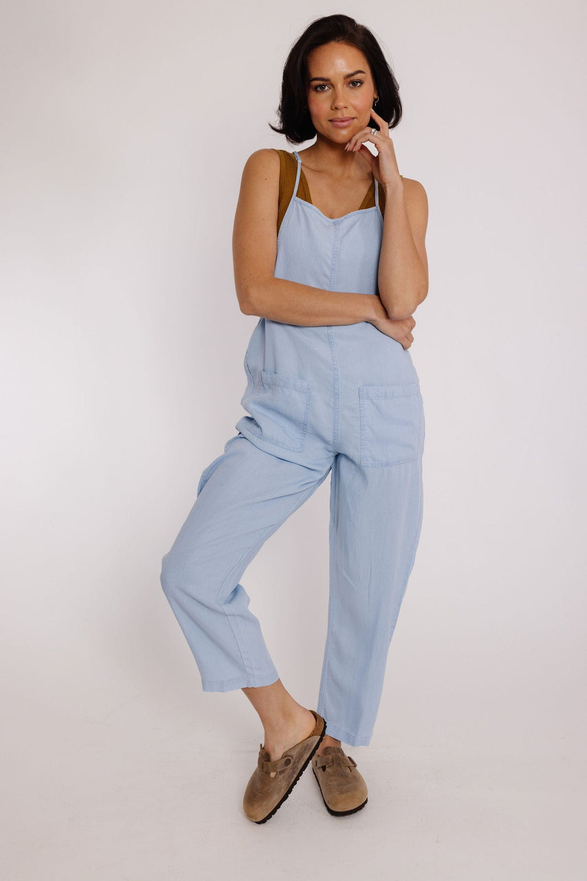 Karsen Jumpsuit in Chambray