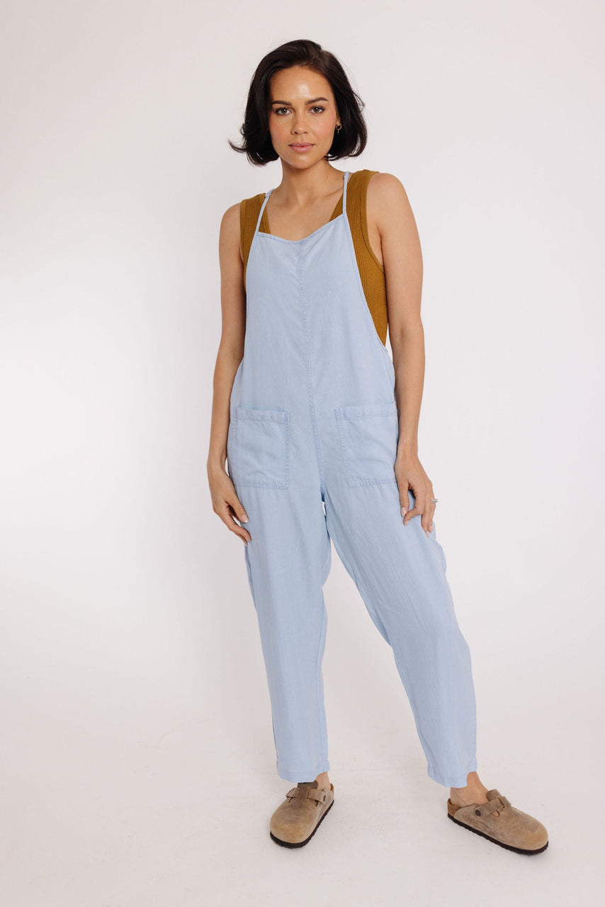 Karsen Jumpsuit in Chambray
