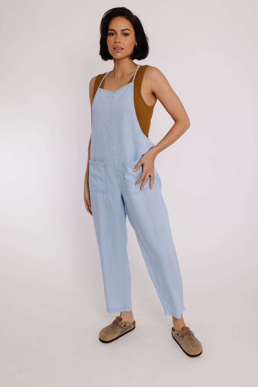 Karsen Jumpsuit in Chambray
