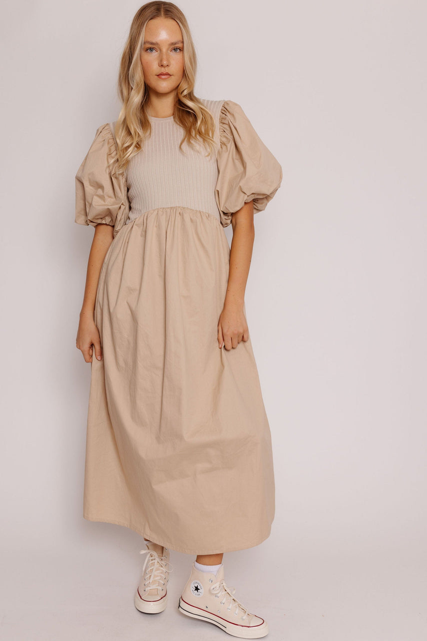 Kenzie Dress in Dark Natural