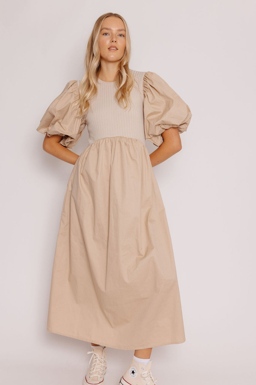Kenzie Dress in Dark Natural