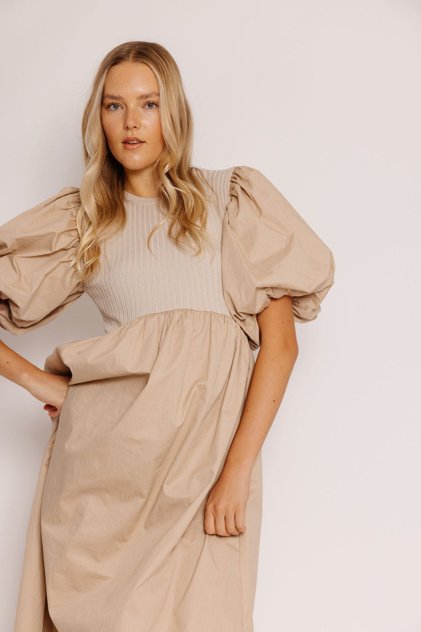 Kenzie Dress in Dark Natural