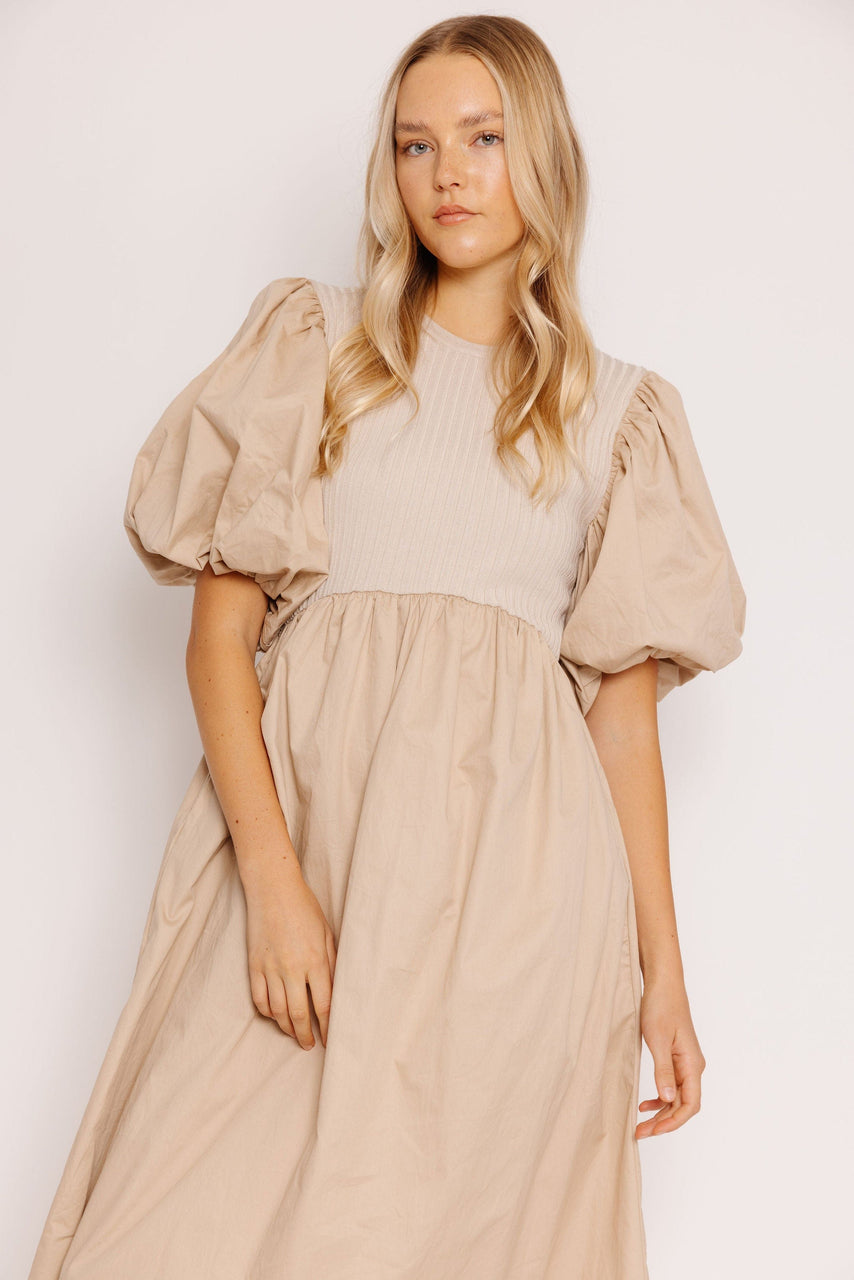 Kenzie Dress in Dark Natural