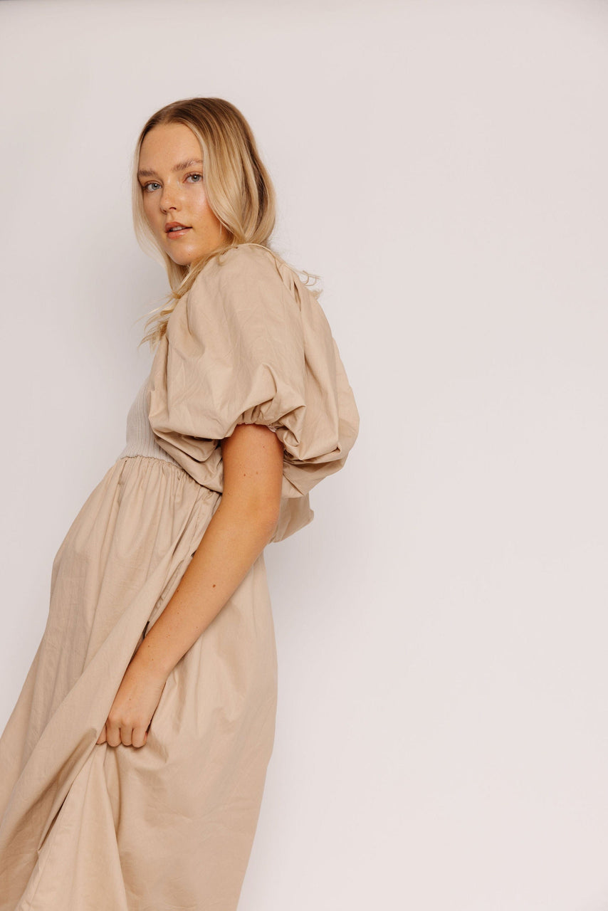 Kenzie Dress in Dark Natural
