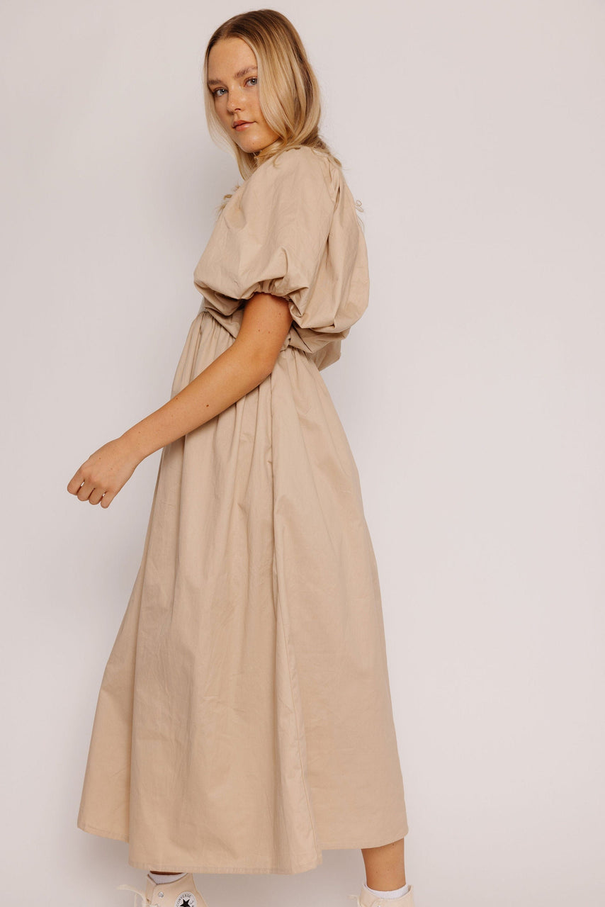 Kenzie Dress in Dark Natural