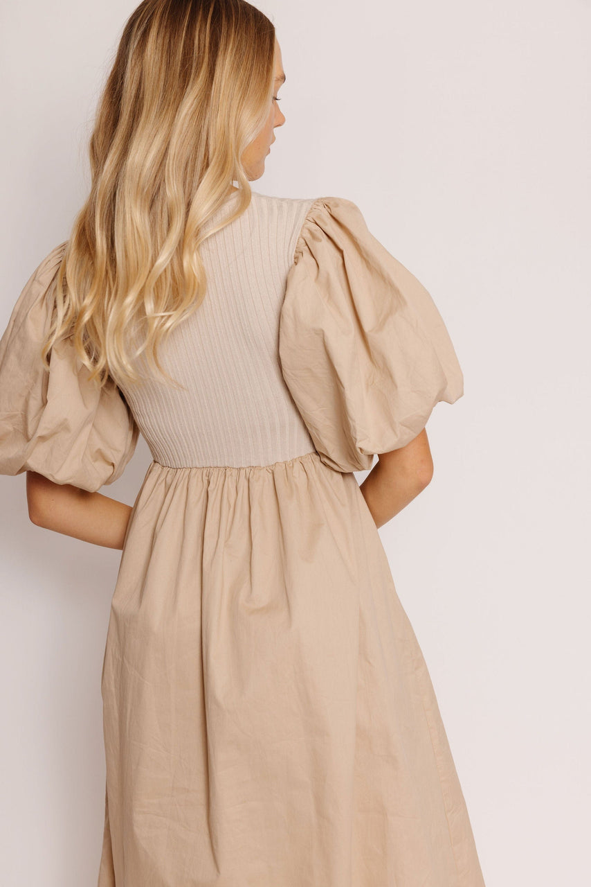 Kenzie Dress in Dark Natural
