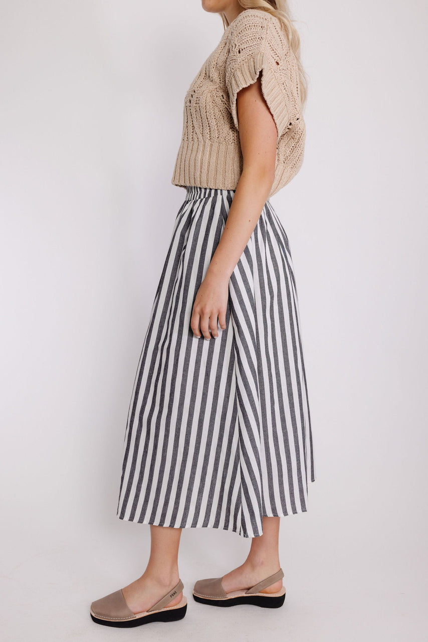 Landon Skirt in Black/White