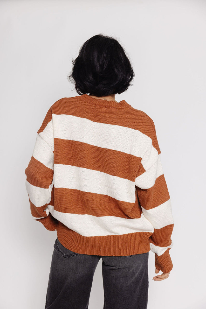 Leilani Sweater in Cafe/Ivory