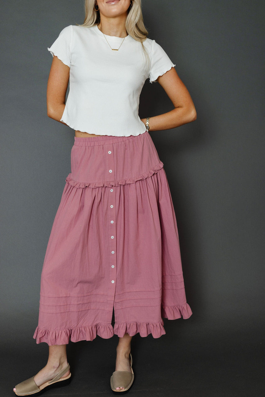 Lilah Tee in Ivory