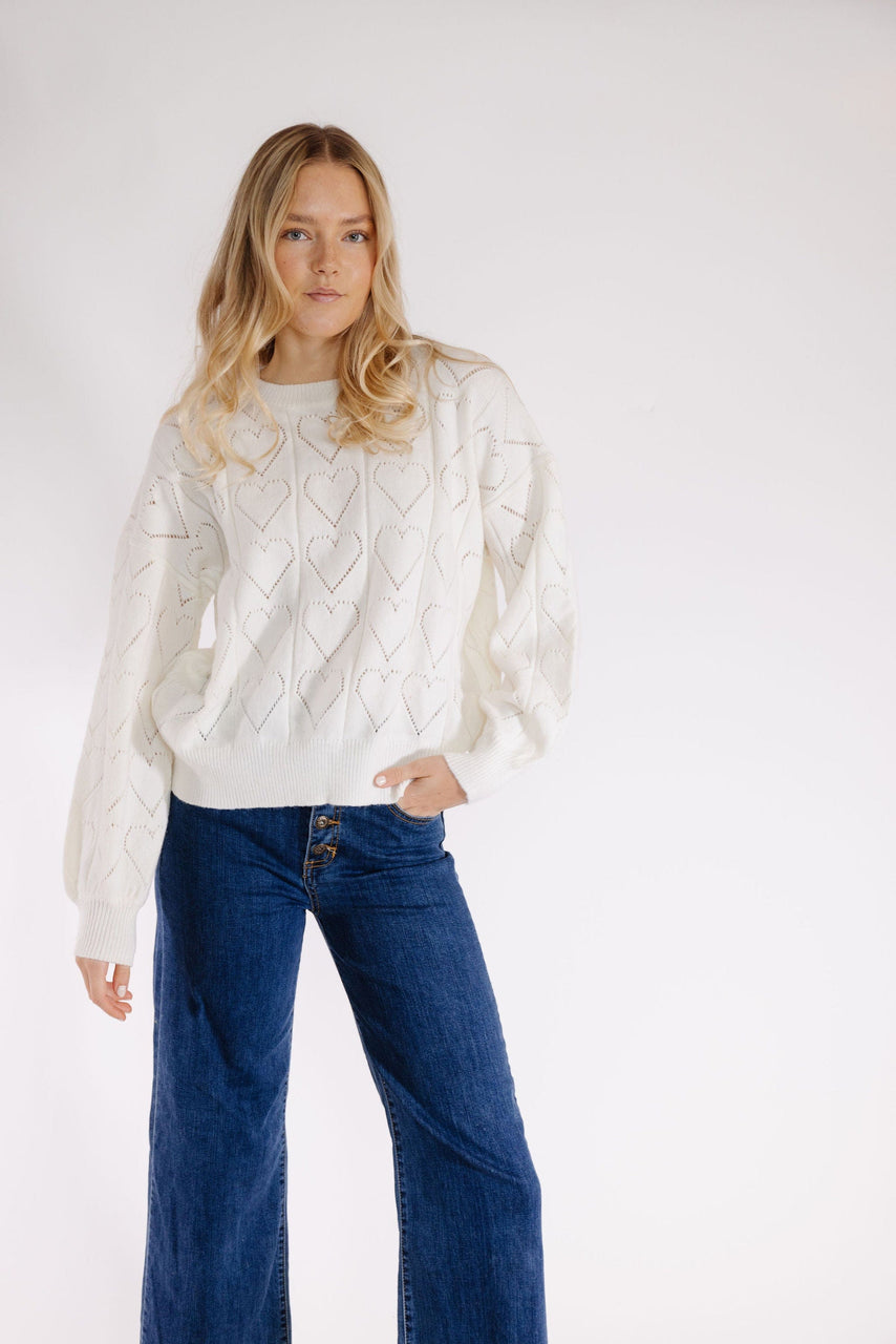 Marietta Sweater in Cream