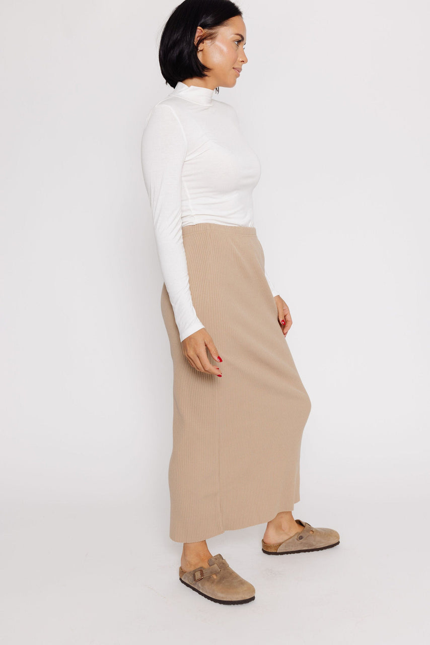Martha Skirt in Taupe