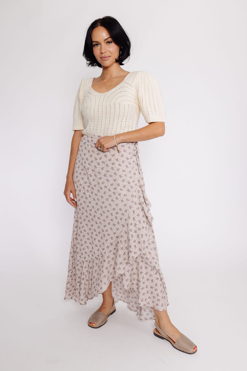 Mateo Skirt in Beige