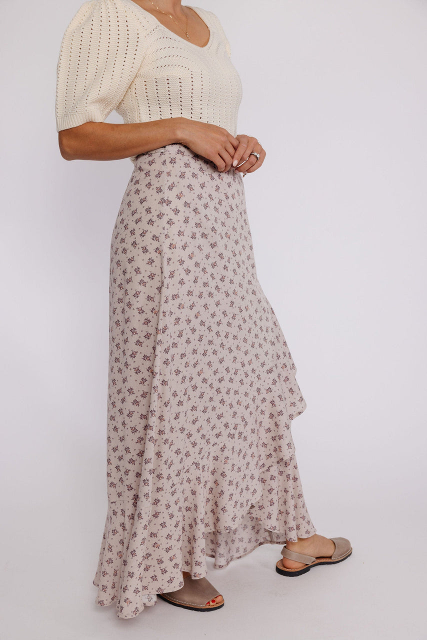 Mateo Skirt in Beige