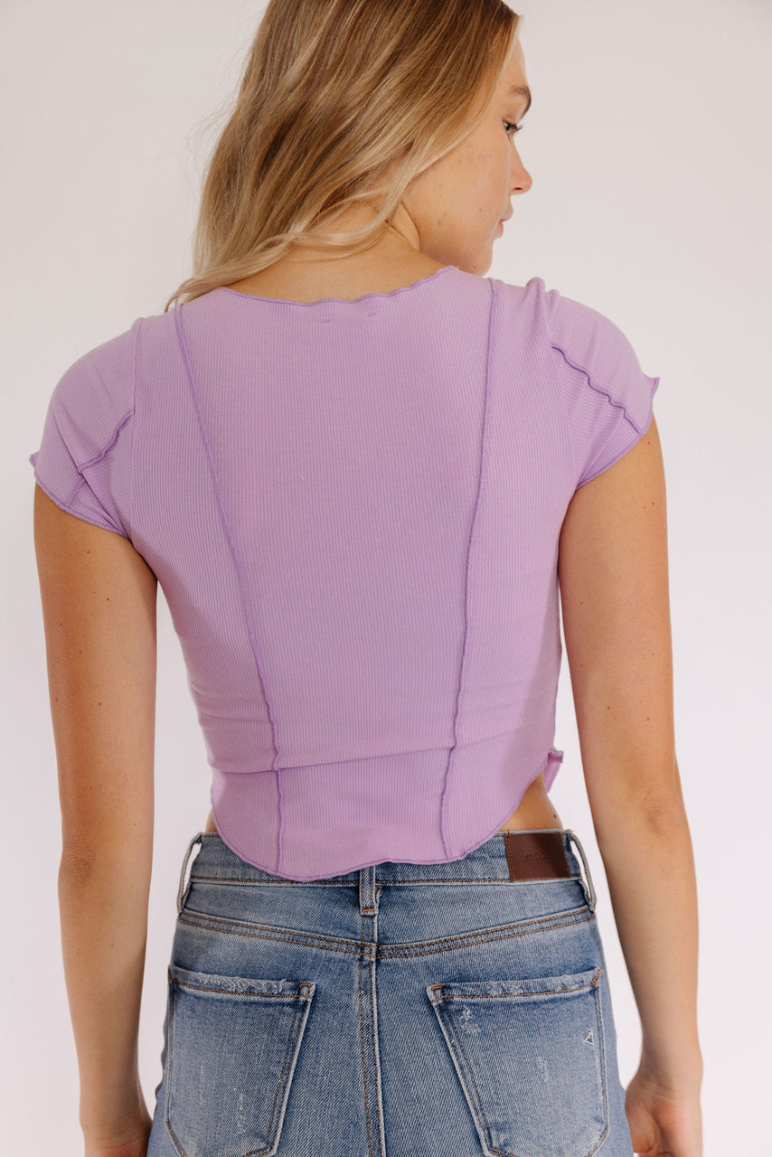 McGowan Tee in Lavender