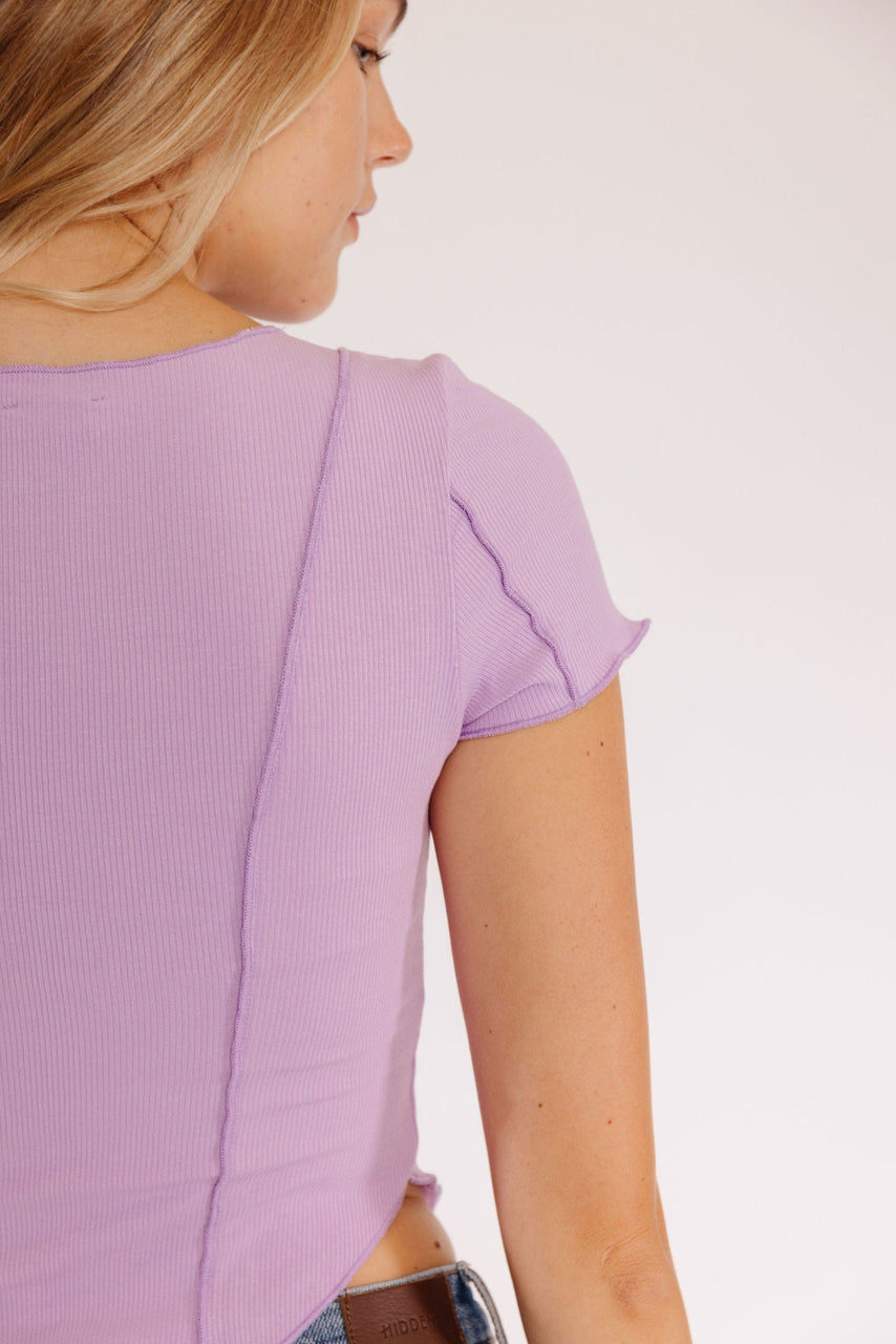 McGowan Tee in Lavender