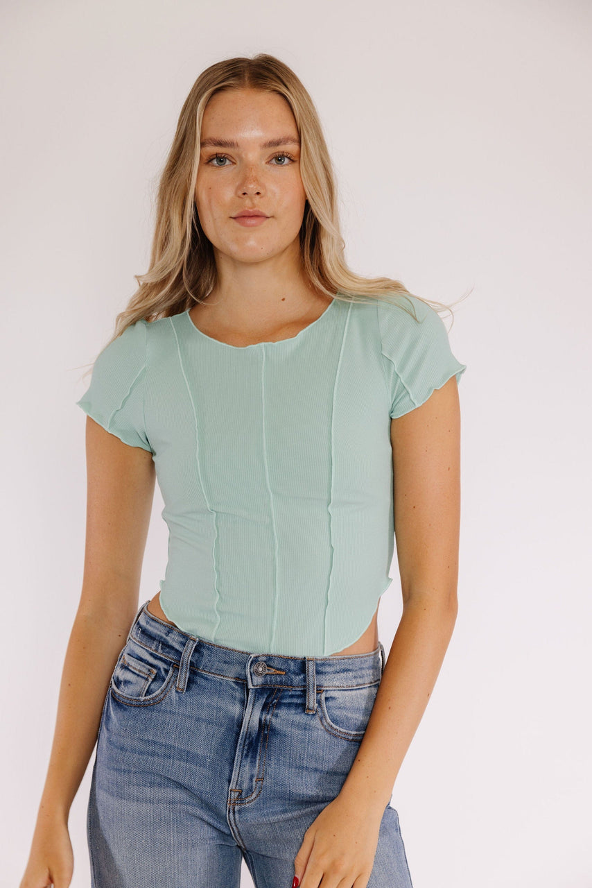 McGowan Tee in Mint