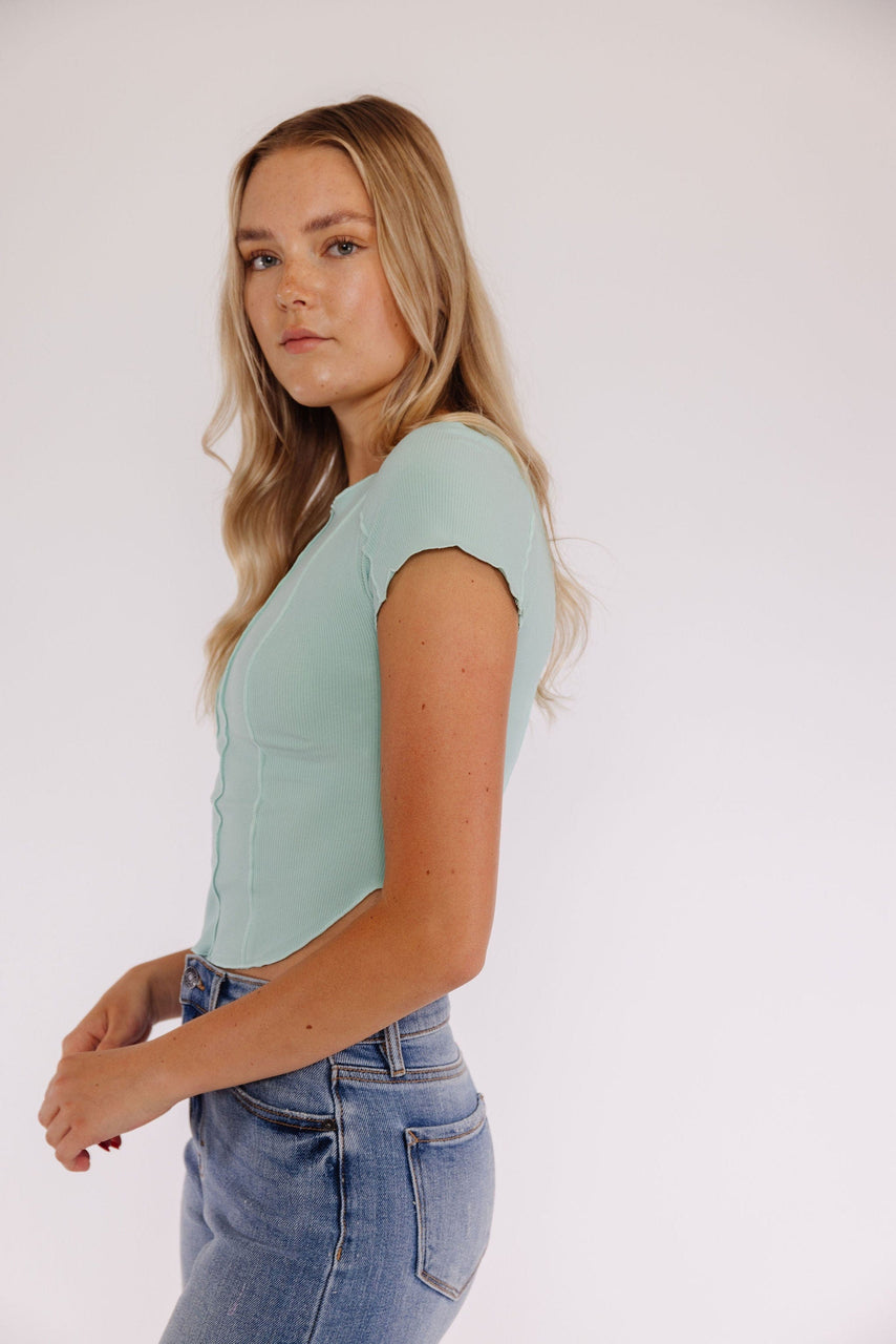 McGowan Tee in Mint