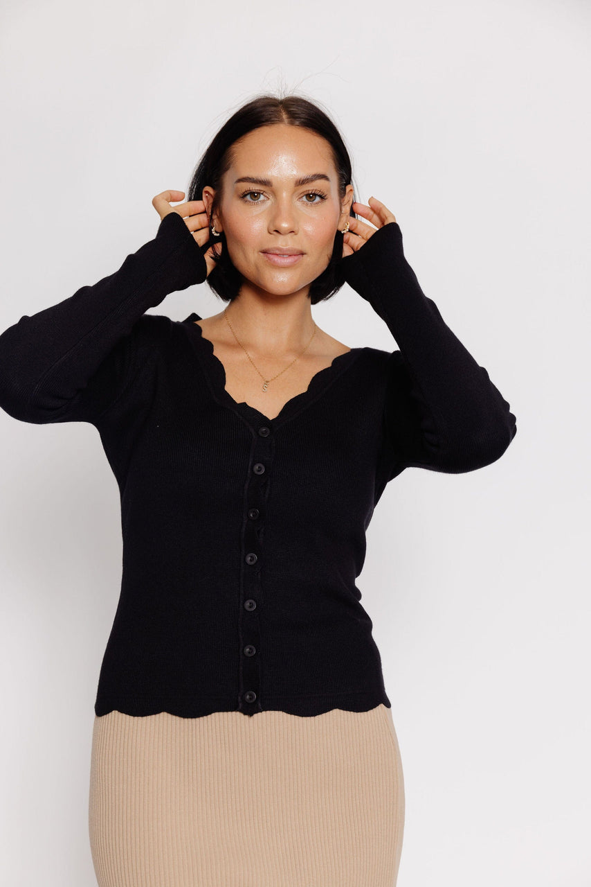 Melody Cardigan in Black