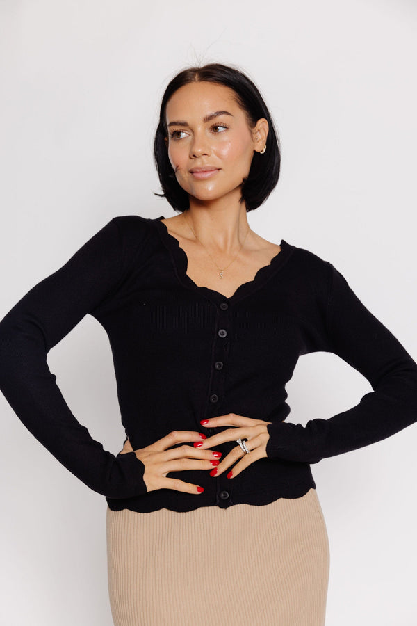 Melody Cardigan in Black