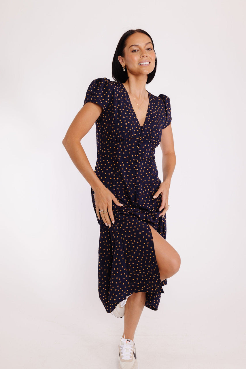 Midnight Magic Dress in Navy