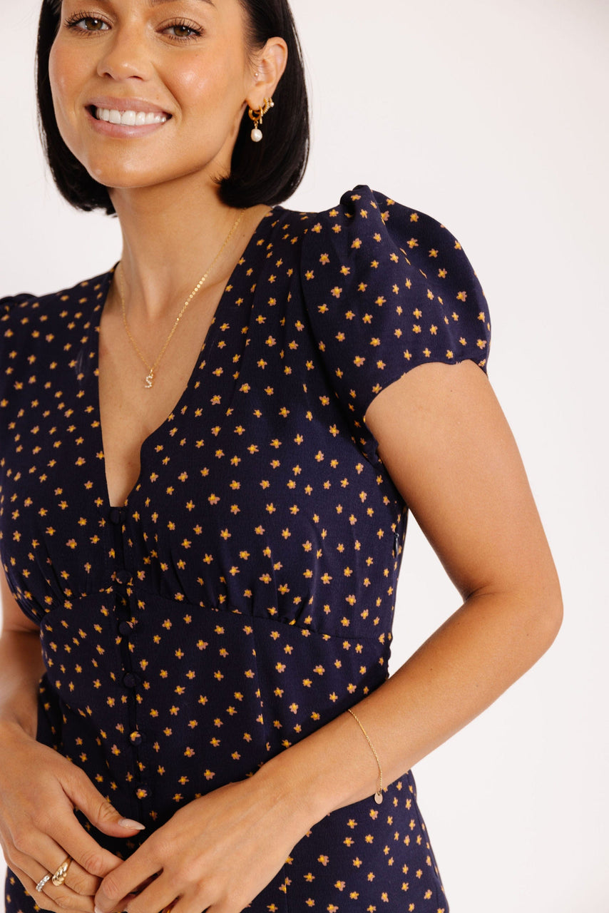 Midnight Magic Dress in Navy