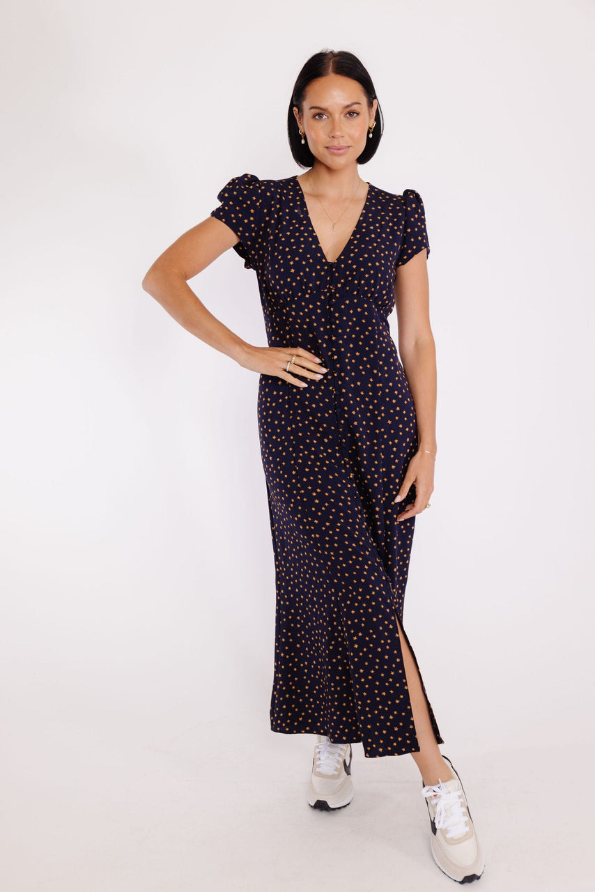 Midnight Magic Dress in Navy