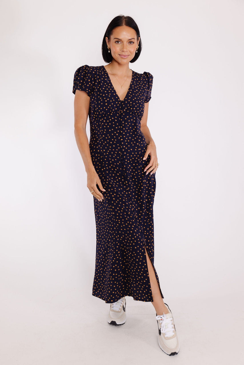 Midnight Magic Dress in Navy